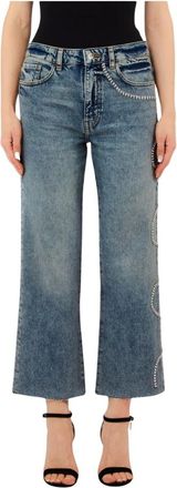 Liu Jo Cropped Jeans - female - Liu Jo - Cropped Jeans - Blue - W24 - Jeans