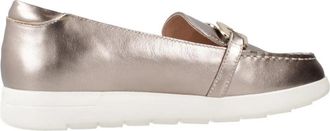 Stonefly Gelamineerde leren loafers - Dames - Loafers - Geel - 40 EU - Schoenen
