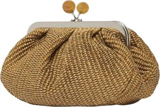 Max Mara Clutches, female, Orange, Size: ONE SIZE Pasticcino Bag