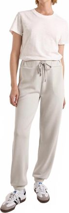Brodie Piping Detail Cuffed Jogger In Antarctcia