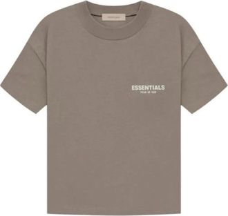 Fear of God Essentials T-shirt - Heren - T-shirts - Beige - M - Katoen - Tops