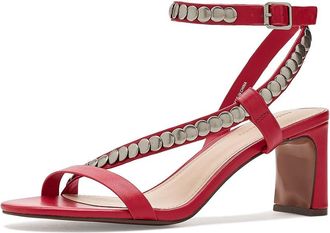 Rebecca Minkoff Catalina Sandals Womens Dress Sandals Red : 9.5 M, Leather