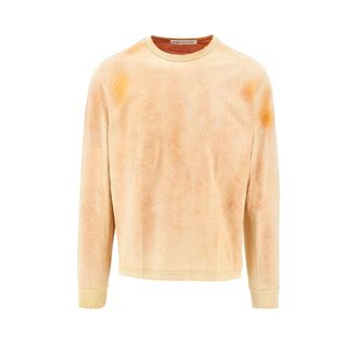 Our Legacy Cruise Longsleeve - Heren - Sweatshirts & Hoodies - Oranje - Maat: M Katoen
