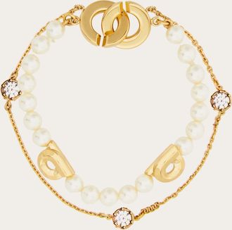 Ferragamo Women Double strand bracelet Gold