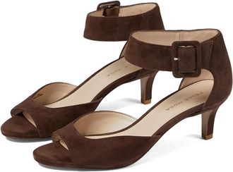 Pelle Moda Berlin High Womens Heels Dark Oak : 6.5 M, Leather/Suede