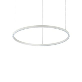 Netlighting Oracle Decorative Round Integrated Pendant Light White 4000K 35W