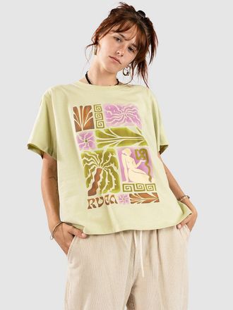 Rvca Natural Tapestry T-Shirt gr&uuml;n