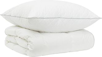 vidaXL Juego De Edred&oacute;n 90% Plum&oacute;n De Ganso Fulda 2 Uds. 140 X 200 Cm Vidaxl