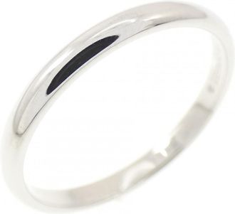 Tiffany & Co. Silver Platinum 950 Band Ring (Pre-Owned)