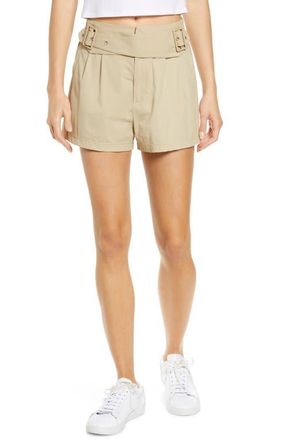 Blanc Noir Mastermind Utility Shorts in Safari at Nordstrom, Size Medium
