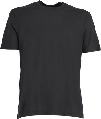 FILIPPO DE LAURENTIIS Crepe T-Shirt - Heren - T-shirts - Groen - 3XL - Katoen - Tops