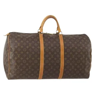 Louis Vuitton Pre-owned Weekend Bags, female, Brown, Size: ONE SIZE Pre-owned Boston Bag