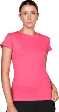 Sofibella UV Colors Short Sleeve Womens Tennis Shirt in Amore at Nordstrom, Size Xx-Large