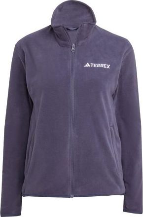 ADIDAS TERREX MT Essentials Full Zip Fleece Jacket Fleecejacke f&uuml;r Damen | blau