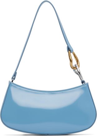Fendi Leather And Denim-Effect Ff Jacquard Origami Mini Bags