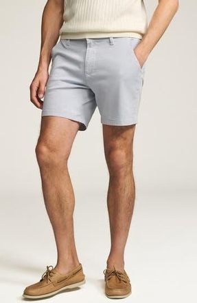 34 Heritage Hampton Slim Fit Twill Chino Shorts in Light Blue Twill at Nordstrom Rack, Size 35