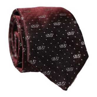 Dolce & Gabbana Ties, male, Red, Size: ONE SIZE Necktie