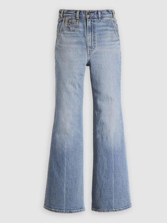 Levi's Womens Next Saturday Ribcage Bells Vintage Jean - Blue - Size 32W/32L