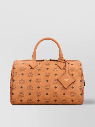 MCM ella medium printed canvas shoulder bag