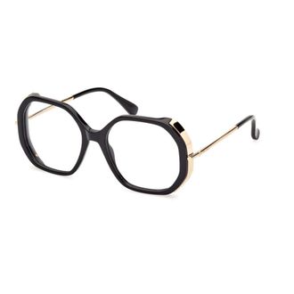 Max Mara Glasses, unisex, Black, Size: 55 MM Oval Sunglasses