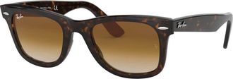 Ray-Ban Wayfarer Zonnebril - unisex - Zonnebrillen - Bruin - 50 MM - Accessoires