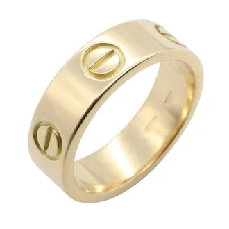 Cartier Gold Yellow Gold (18K) Band Ring (Pre-Owned)