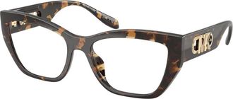 Michael Kors Stylish Eyeglasses Puglia 3006 - female - Michael Kors - Glasses - Brown - 54 MM - Accessories