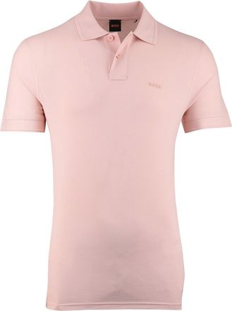 HUGO BOSS BOSS Orange Prime 2-knoops poloshirt roze