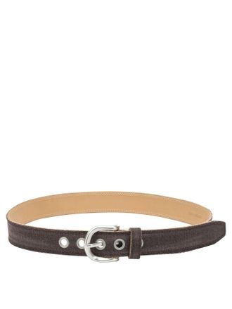 Our Legacy Denim And Leather Belt