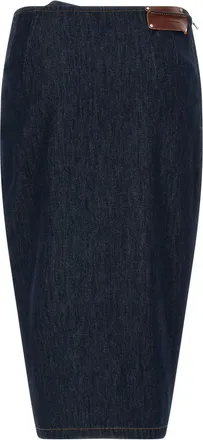 Dries Van Noten Sinas Skirt - Navy