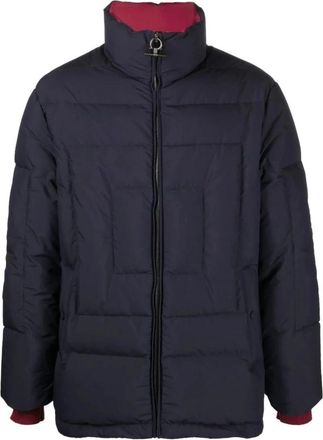 Ferragamo Gewatteerd Casual Jack - Heren - Winterjassen - Bruin - L - Polyester - Jassen