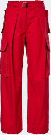 Loewe Cotton and silk cargo pants