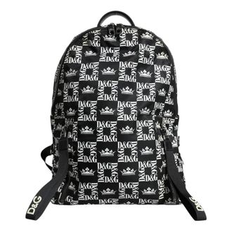 Dolce & Gabbana unisex, Tassen, Zwart, Maat: ONE Size Leer