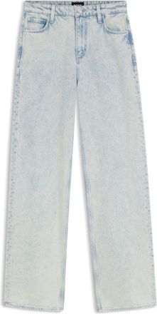 BOSS Blue boyfriend-fit jeans in rigid denim