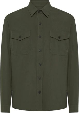 Cruna Osaka Overshirt - Heren - Zomerjassen - Groen - M - Polyester - Jassen