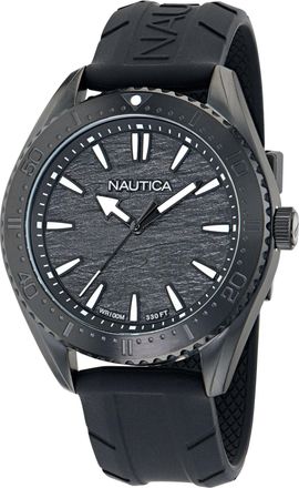 Nautica Nct Windward 3-Hand Watch With Silicone Strap
