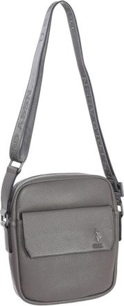 U.S.Polo Association Heren Synthetische Bandolier Tas - Heren - Schoudertassen - Grijs - ONE Size - Tassen