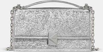 Kate Spade New York Deco Crinkle Metallic Mini Crossbody Bag