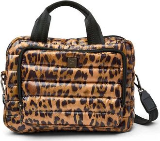 Think Royln Womens Stowaway Toiletry Bag In Leopard