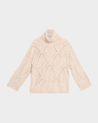 PESERICO Alpaca-Blend Turtleneck Sweater