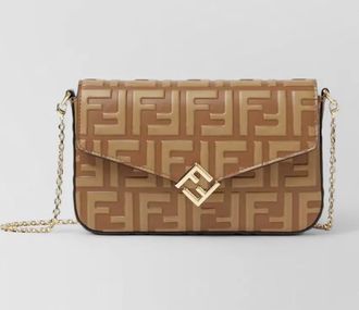 Fendi na leather wallet on chain