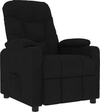 vidaXL Vidaxl - Sill&oacute;n De Masaje De Tela Negro