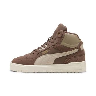 Puma Shuffle Downtown Mid WTR sneakers bruin/zand