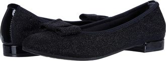 David Tate Teresa Womens Shoes Black Glitter Stretched : 10 N (AA), Textile
