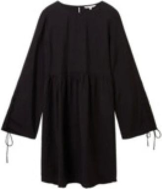 Tom Tailor Dames, Jurken, Zwart, Maat: S