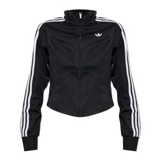 adidas Firebird Corset Track Top - Dames - Vesten met rits - Zwart - L - Polyester - Hoodies & sweatvesten