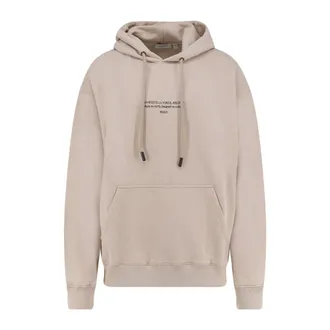 Off-white Hoodies, male, Beige, Size: XL Statement Skate Hoodie