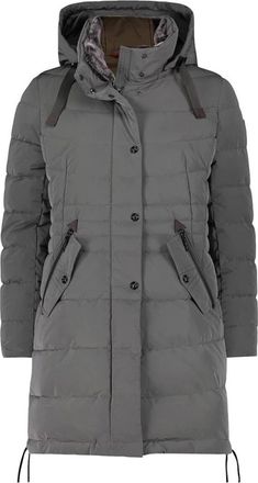 Gil Bret Dames, Mantels, Grijs, Maat: 4XL