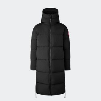 Canada Goose Lawrence Long Puffer (Men, Black, XS)