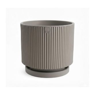 Monacis Jarr&oacute;n De Dise&ntilde;o Moderno Vertigo 50 &Oslash;50 H45 En Pol&iacute;mero Resistente De Color Gris Paloma Para Interiores Y Exteriores - Hecho En Italia - Monacis